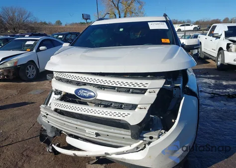 2014 Ford Explorer Limited from USA, damaged, VIN 1FM5K7F83EGA43392